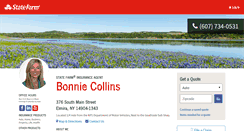 Desktop Screenshot of bonniecollinsagency.com