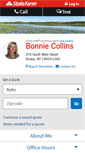 Mobile Screenshot of bonniecollinsagency.com